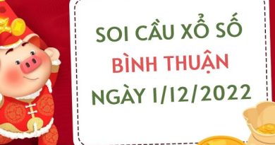 Soi cầu kết quả xổ số Bình Thuận ngày 1/12/2022 thứ 5 hôm nay