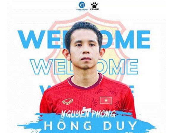 Bóng đá Việt Nam 18/1: Hồng Duy chính thức gia nhập CLB mới