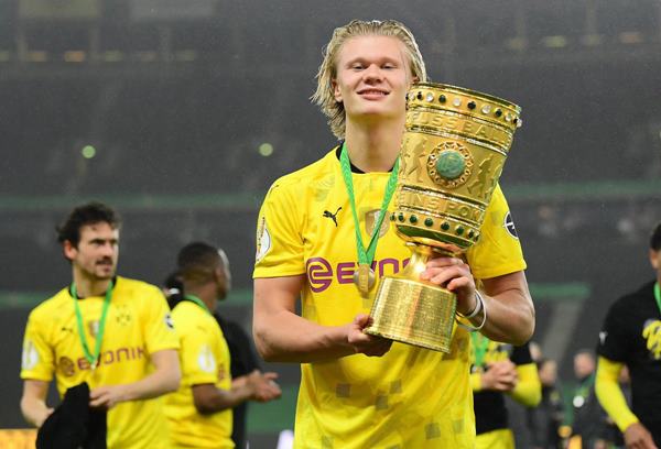 Haaland cùng Dortmund chinh phục danh hiệu DFB-Pokal