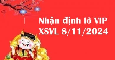 Nhận định lô VIP XSVL 8/11/2024