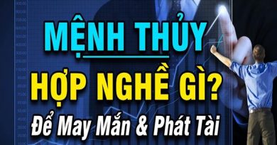 Mệnh Thủy nên làm nghề gì?