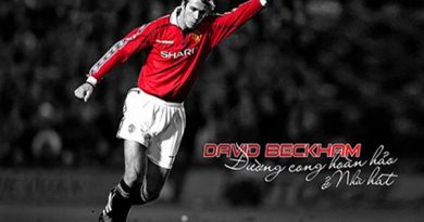 Beckham đá vị trí nào?
