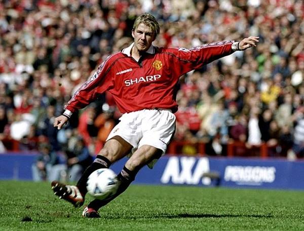 Vị trí thi đấu của Beckham