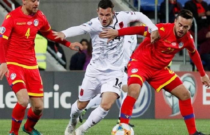 Đối đầu trận Albania vs Andorra, 2h45 ngày 25/3