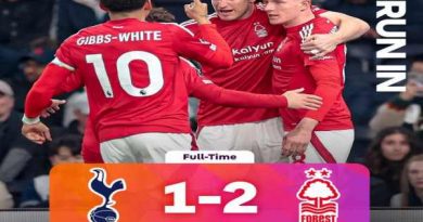 Bóng đá Anh: Nottingham trở lại top 3 Ngoại hạng Anh