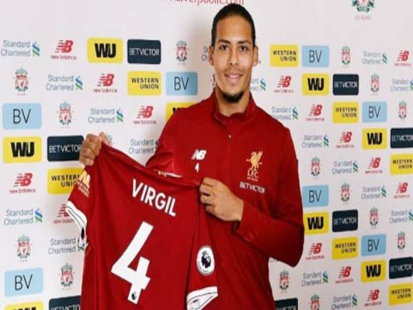 Số áo Van Dijk tại Liverpool